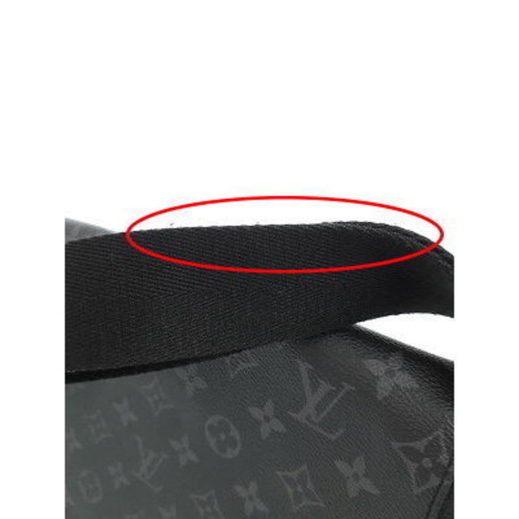 Louis Vuitton Monogram Eclipse Black District NM Shoulder Bag - Picture 7 of 8